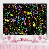 Schwarz Und Farbig Graffiti Wand Hintergrund Für Party